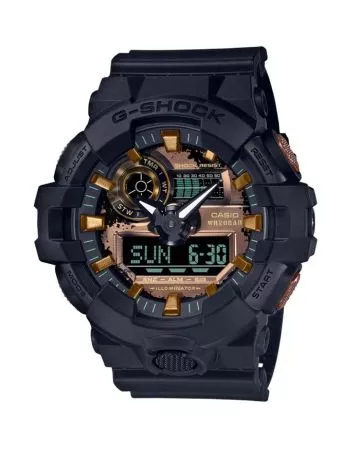 Casio G-Shock BLACK & RUST Limited Edition GA-700RC-1AER-1