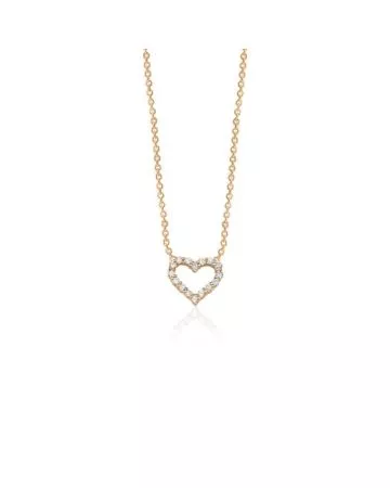 Bulevardi Diamond timanttikaulakoru / sydän 40/43 cm BLVD559