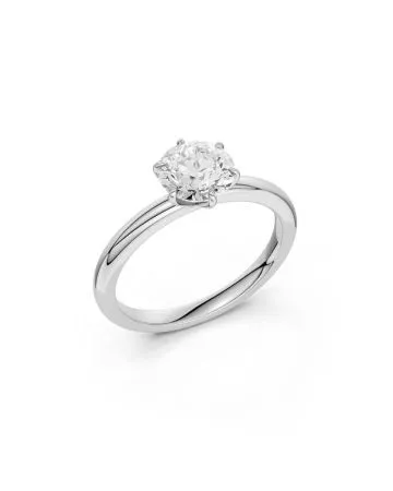 Brilliant Star diamondring / lab-grown diamond RS07709 WG 1.0CT