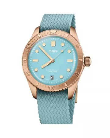 Oris Divers Sixty-Five Cotton Candy, sininen 01 733 7771 3155-07 3 19 02BR-0