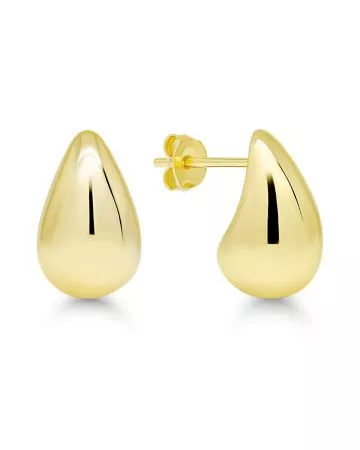 Gold-plated earrings E-29184G E-29184G