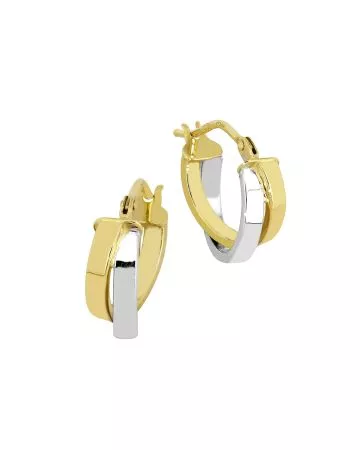 Kultaiset rengaskorvakorut EBRP064YW