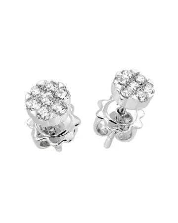Brilliant Star Diamond Earrings EER02009F