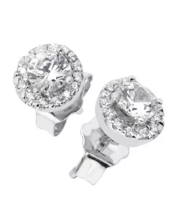 Brilliant Star Diamond Earrings EF14696