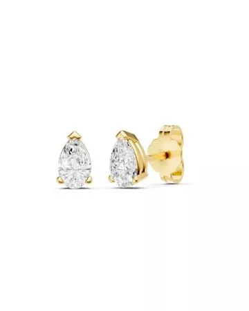 Brilliant Star Earrings, Lab-Grown Diamonds ES11090 YG