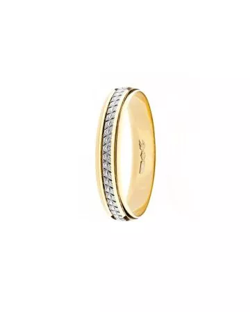 Kultainen timanttileikattu sormus FD73L3BC9KT-1