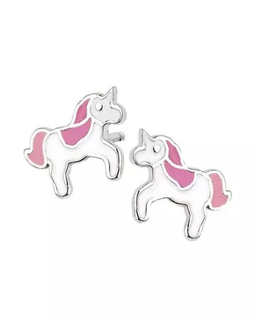 Hopeiset tappikorvakorut, yksisarvinen G81255E RHY1