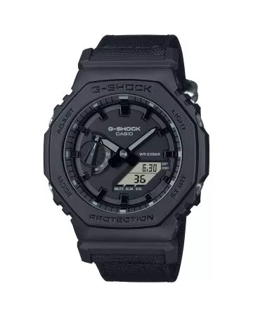 Casio G-Shock Utility Black Series Cordura Eco Band GA-2100BCE-1AER