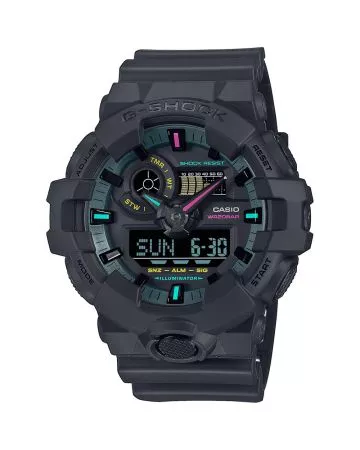 Casio G-Shock Multi Fluorescent Accents GA-700MF-1AER