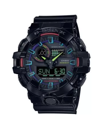 Casio G-Shock Virtual Rainbow Series GA-700RGB-1AER-1