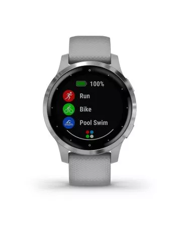 Garmin Vivoactive 4S Powder Gray / Silver 010-02172-02-1