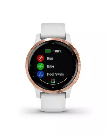Garmin Vivoactive 4S Rose-White 010-02172-22