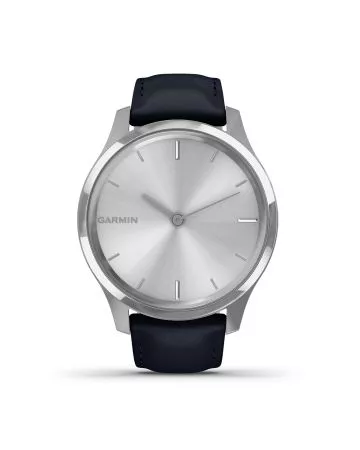 Garmin Vivomove Luxe Premium Silver-Blue 010-02241-00
