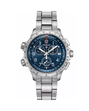 Hamilton Khaki Aviation X-Wind GMT Chrono Quartz H77922141