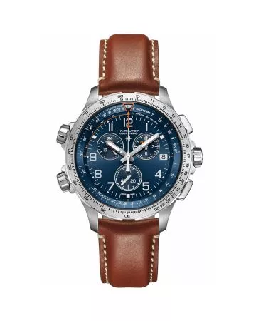 Hamilton Khaki X-Wind GMT Chrono Quartz H77922541-1