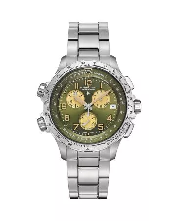 Hamilton Khaki X-Wind GMT Chrono Quartz H77932160