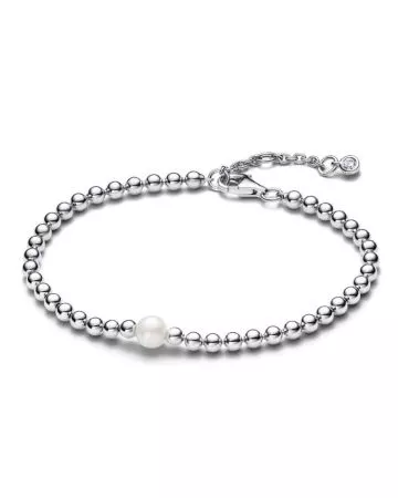 Pandora Treated Freshwater Cultured Pearl & Beads rannekoru 18 cm 593173C01-1