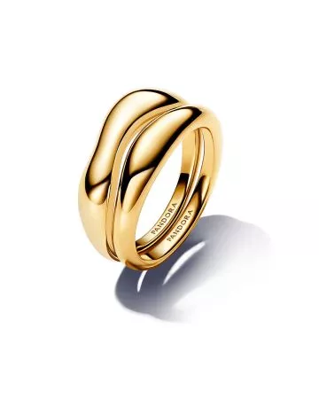 Pandora Organically Shaped Stacking sormussetti 163264C00-1