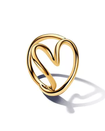 Pandora Organically Shaped Heart sormus 163288C00-0