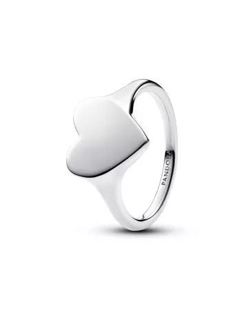 Pandora Non-stackable Engravable Heart Ring 193988C00