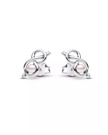 Pandora Infinity Knot Stud Earrings 293761C01
