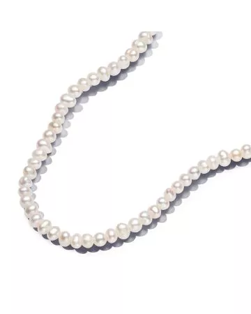 Pandora Treated Freshwater Cultured Pearls T-bar Collier kaulakoru 45 cm 363297C01