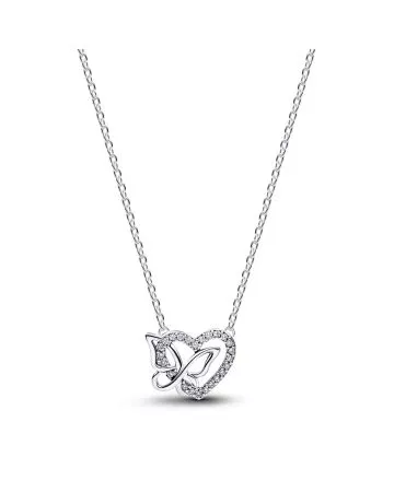 Pandora Entwined Heart & Butterfly kaulakoru 394477C01-45