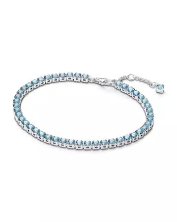 Pandora Sparkling Light Blue Bracelet 18 cm 591469C03