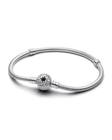 Pandora North Star Clasp Snake Chain Bracelet 20 cm 593584C01