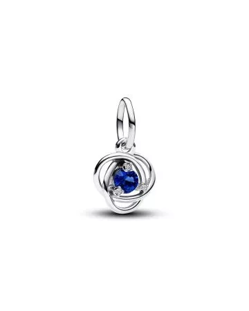 Pandora Blue Eternity Circle Dangle Charm 793125C09
