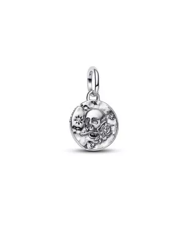 Pandora Skull Medallion Charm 794089C01