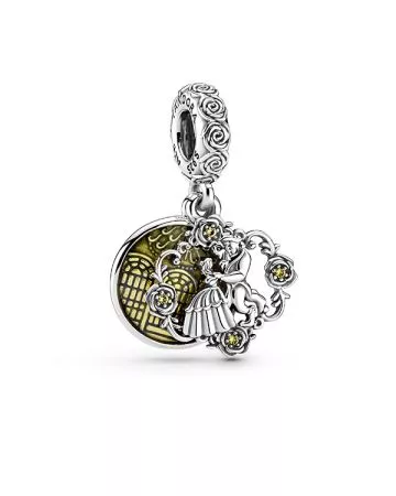 Pandora Beauty and the Beast Dancing Dangle Charm 799014C01