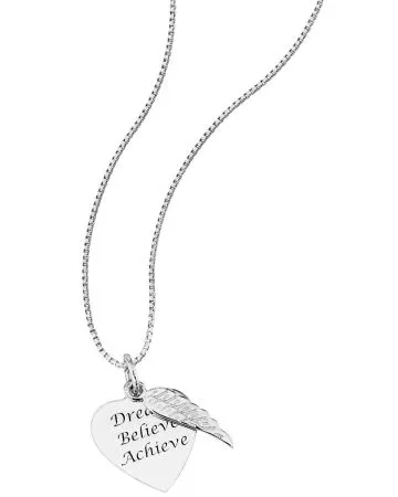 Hopeinen kaulakoru T1N71298 45.0