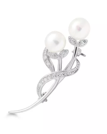 Silver brooch B-0190ZP