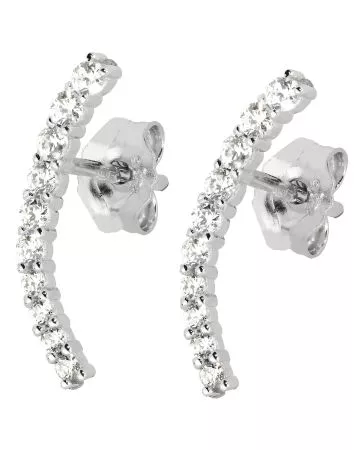 Hopeiset tappikorvakorut 51 2843