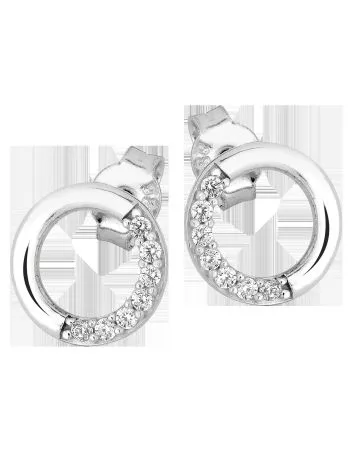 Hopeiset tappikorvakorut EB0912-02