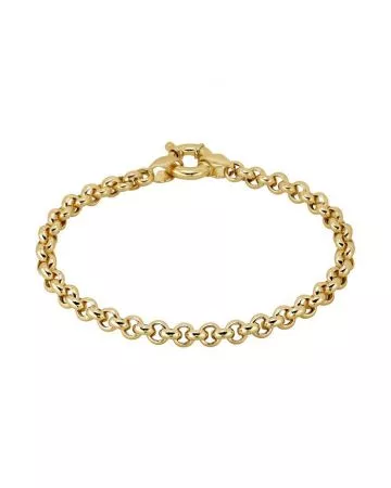 Kultainen papuketju HVR 6/1072 YG 19 cm