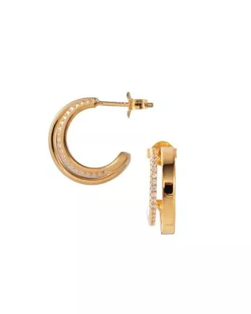 Kullatut hopeakorvakorut 16x5 mm JD27913/7YG