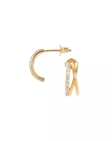 Kullatut hopeakorvakorut 13,5x6 mm JD28770/5YG