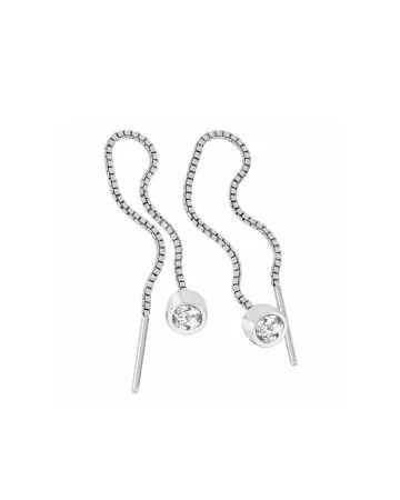 Hopeiset korvakorut JE-221018 A-18