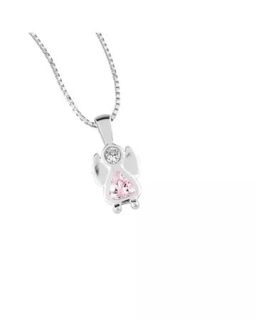 Hopeinen kaulakoru, enkeli JN-130606 MIX-1