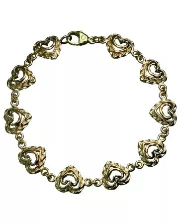 Kalevala Koru Talon sydän -rannekoru 14K 156500010