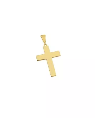 Kultainen ristiriipus 20 x 15 mm JPPC0004-01