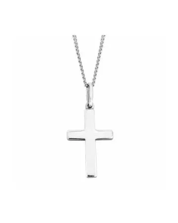Hopeinen ristikaulakoru JTN1-280884