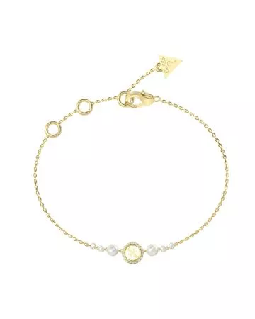 Guess Tiny Pearly Bracelet JUBB05516JWYGS