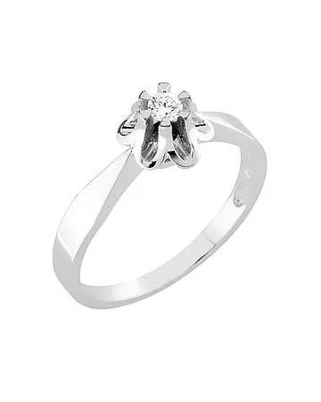 Sandberg Kukkaniitty -timanttisormus K-105w