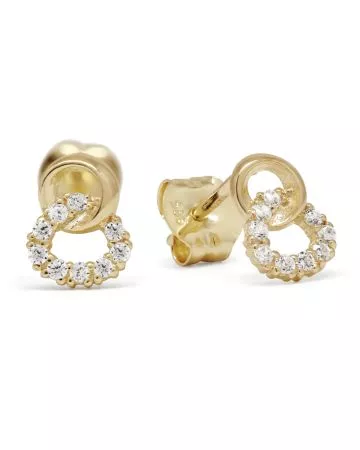 Kultaiset korvakorut K-E37406Z