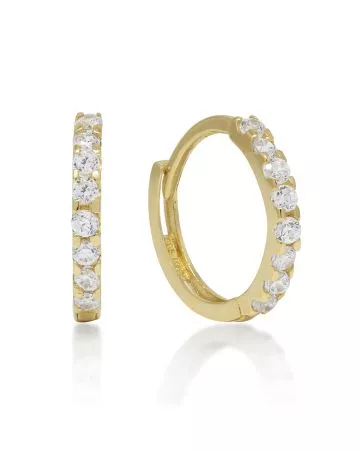 Kultaiset korvarenkaat K-E44726Z