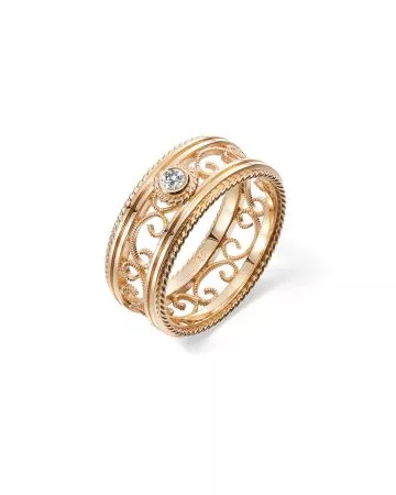 Kalevala Filigraani -timanttisormus (0.06ct) 141000503D-2