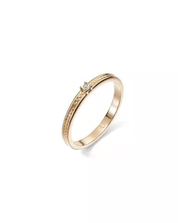 Kalevala Ikiaikainen timanttisormus 0,02ct 141000111D